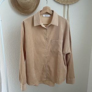 Storets Julia Cord Shirt Small